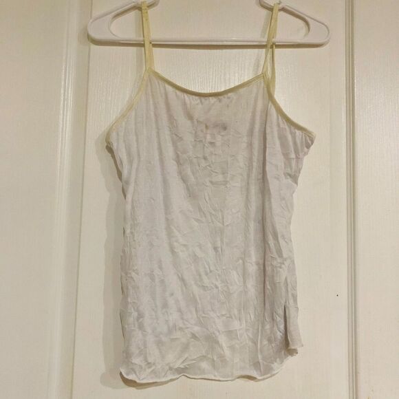 Zenobia Women's Camisole Sleeveless Breathable Tank Top White Plus Size 3X - Picture 2 of 4